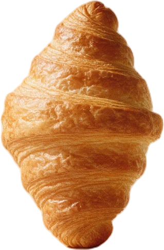 A butter croissant